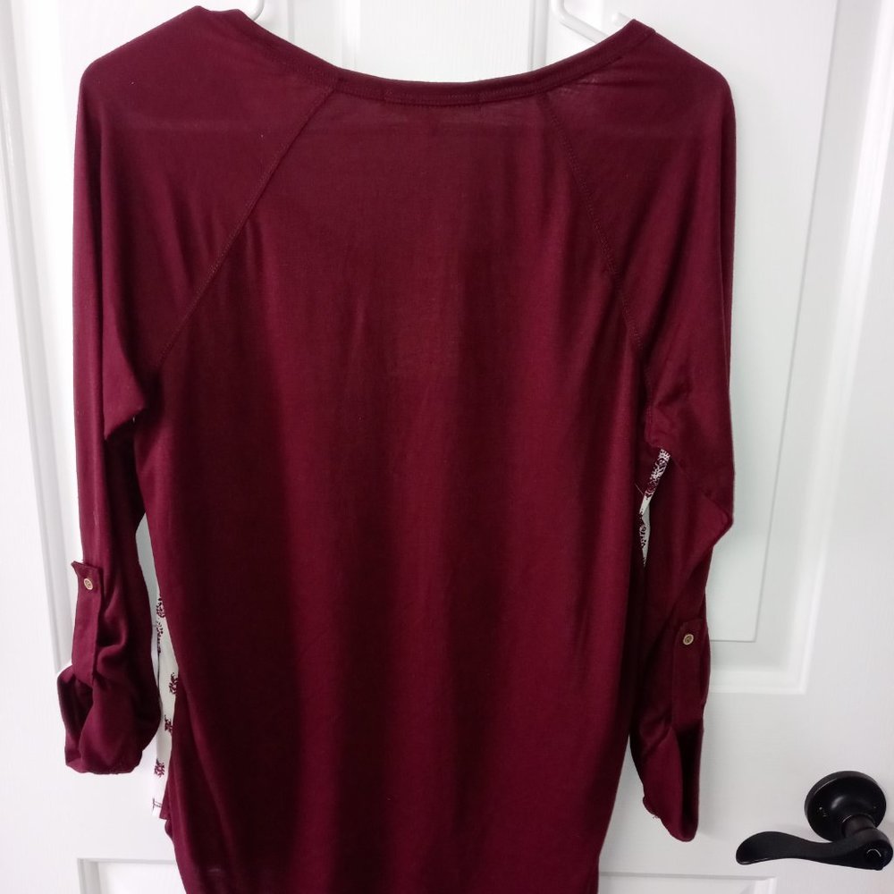 NWT Print Blouse - Picture 4 of 7